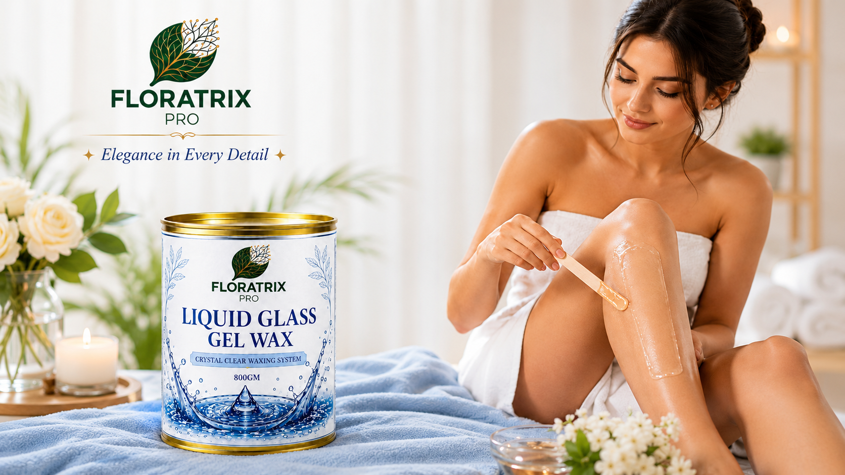 Liquid Glass Gel Wax